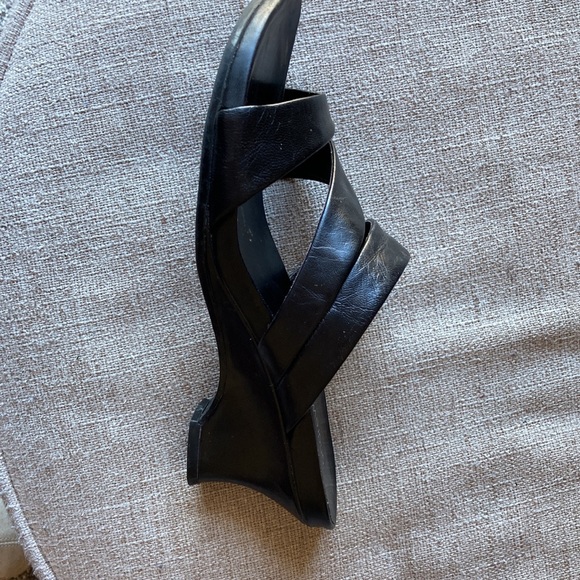 Andrew Geller Leather Sandals Size 6.5 - Picture 5 of 6